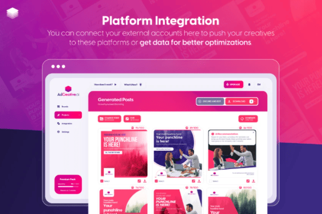 Buy Software Apps AdCreative ai Cloud Lifetime Deal content 1