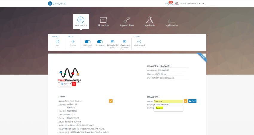 Buy Software Apps Envoice Lifetime Deal content 1