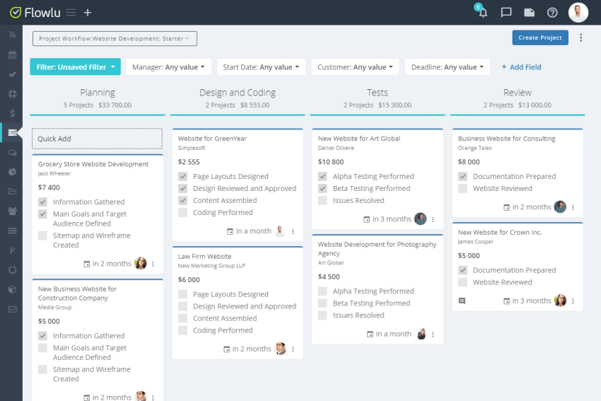 Buy Software Apps Flowlu Lifetime Deal content 1