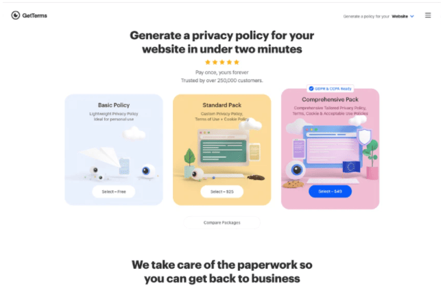 Buy Software Apps GetTerms Lifetime Deal content 1