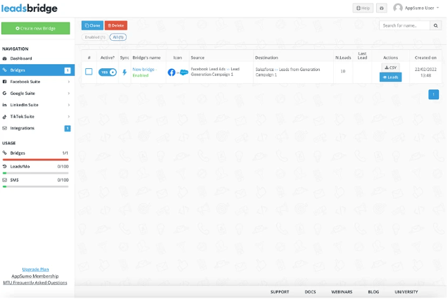 Buy Software Apps Leadsbridge Lifetime Deal content 4
