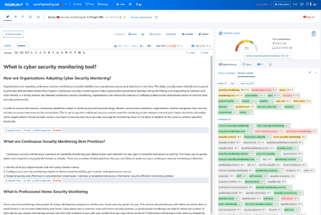 Buy Software Apps NeuronWriter Lifetime Deal content 3 Buy Software Apps NeuronWriter Lifetime Deal content 3