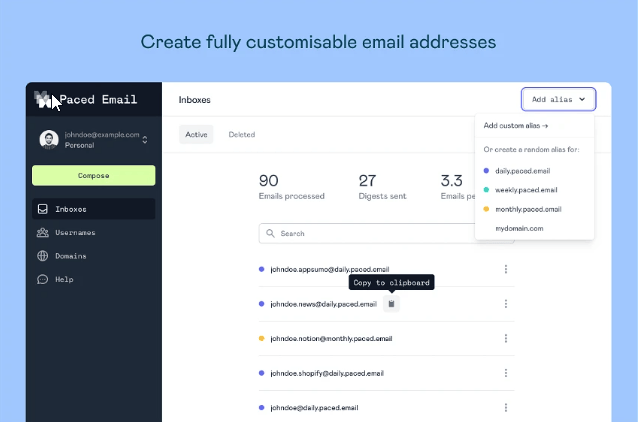 Buy Software Apps Paced Email Lifetime Deal content 1