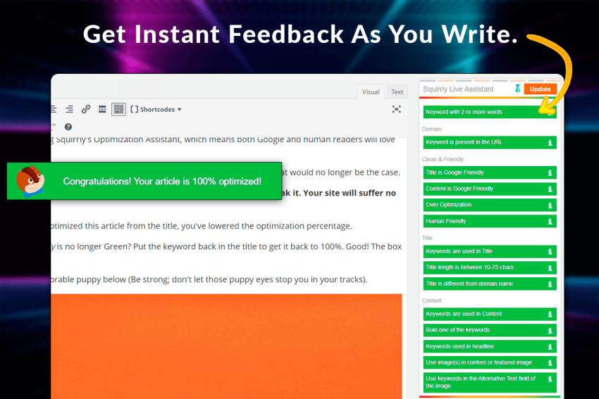 Buy Software Apps Squirrly SEO Lifetime Deal header content 3
