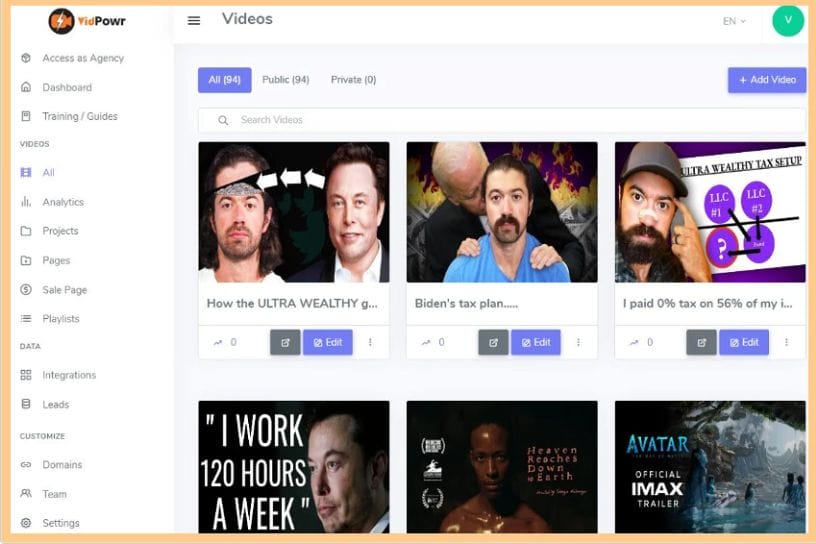Buy Software Apps VidPowr Lifetime Deal content 2