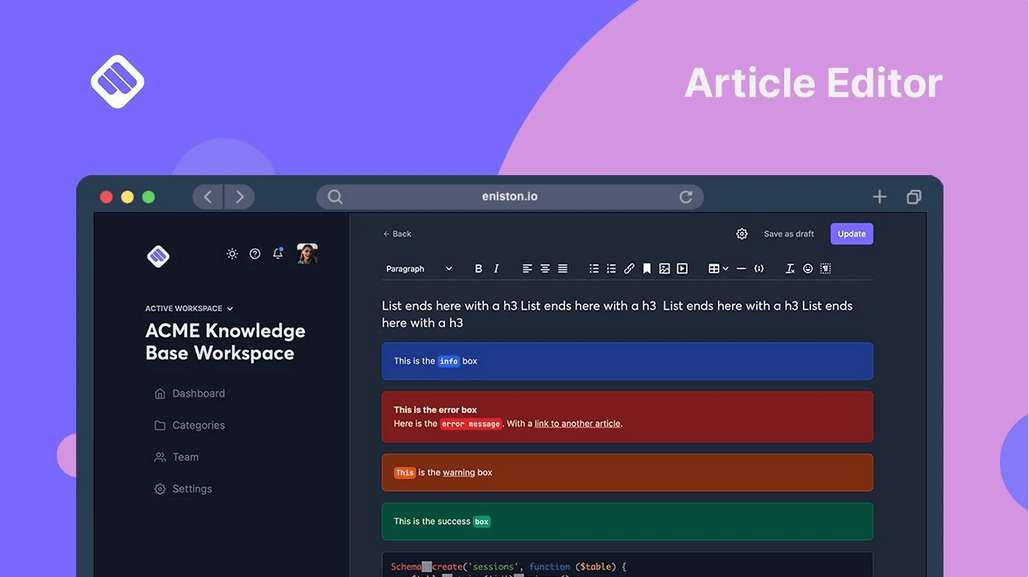Buy Software Apps eniston knowledge bases Lifetime Deal content 1