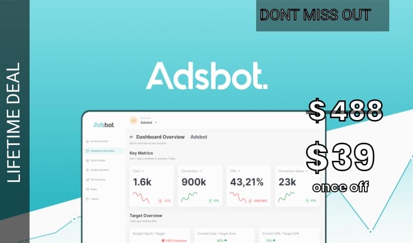 Adsbot Lifetime Deal for $39