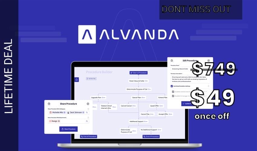 Alvanda Lifetime Deal for $49
