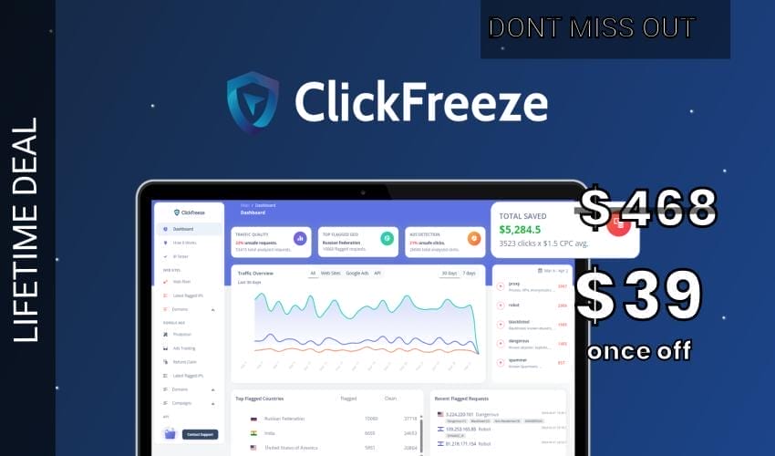 ClickFreeze Lifetime Deal for $39