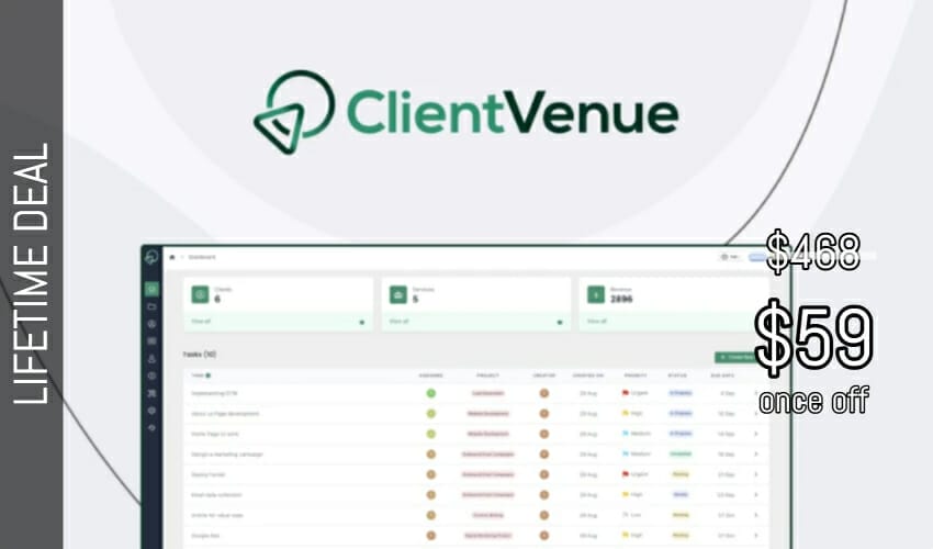 ClientVenue Lifetime Deal for $59