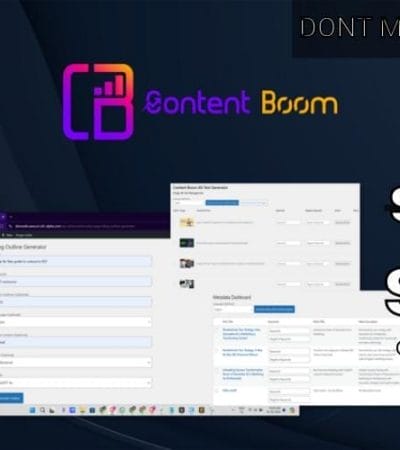 Content Boom Lifetime Deal for $39