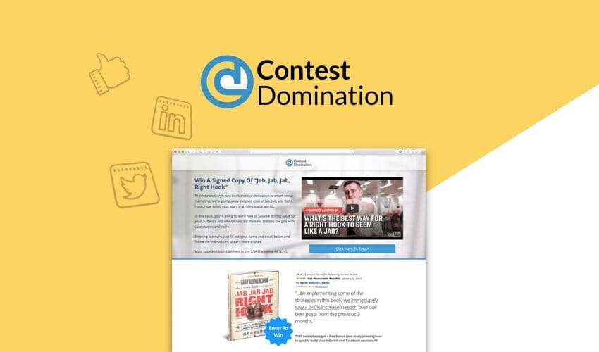 Contest Domination Lifetime Deal for $49