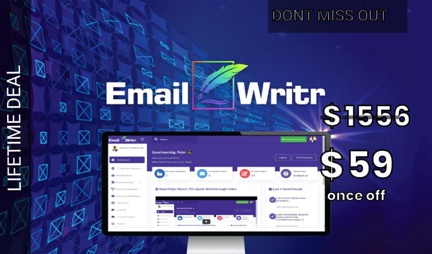 EmailWritr Lifetime Deal for $59