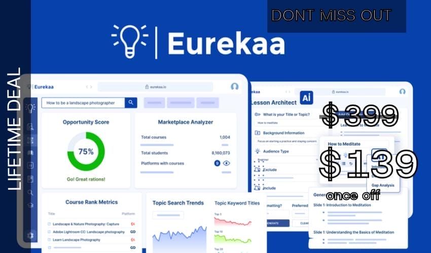 Eurekaa Lifetime Deal for $139 Eurekaa Lifetime Deal for $139