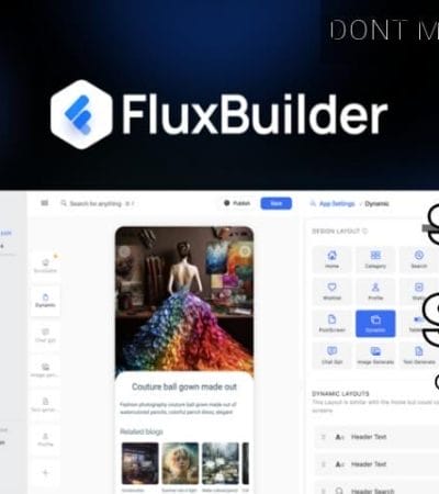 FluxBuilder Lifetime Deal for $69