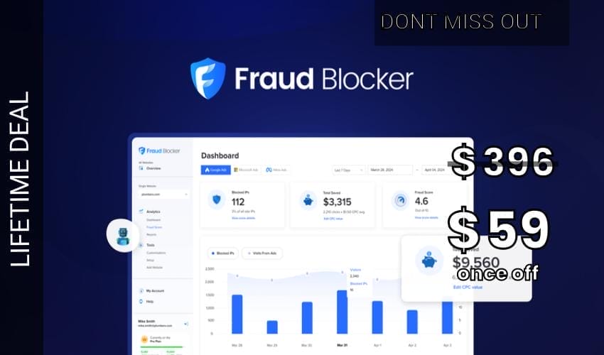 Fraud Blocker - Plus Exclusive Lifetime Deal for $59