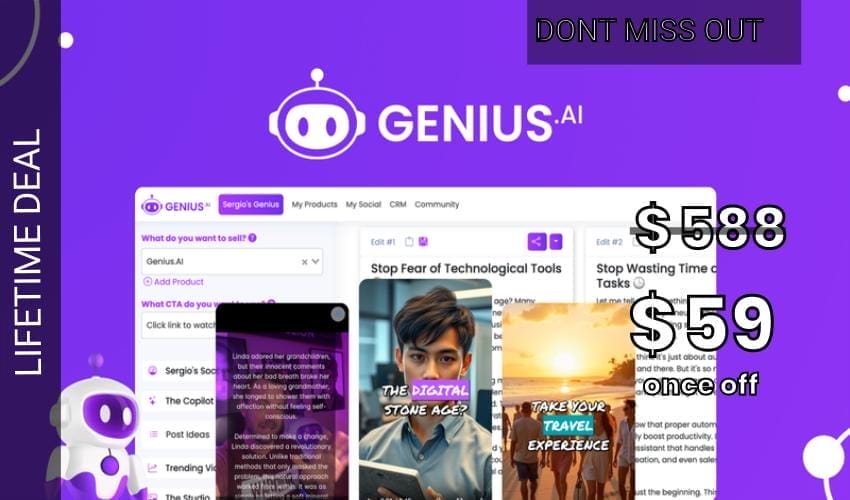 Genius.AI Lifetime Deal for $59