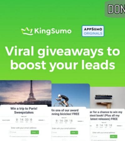 KingSumo Lifetime Deal for $49