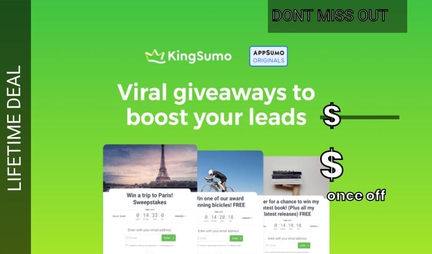 KingSumo Lifetime Deal for