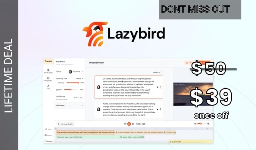 Lazybird - Plus Exclusive Lifetime Deal for $39
