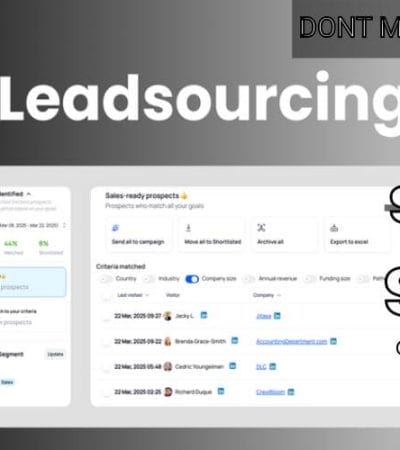 Leadsourcing Lifetime Deal for $79