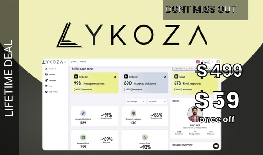 Lykoza Lifetime Deal for $59