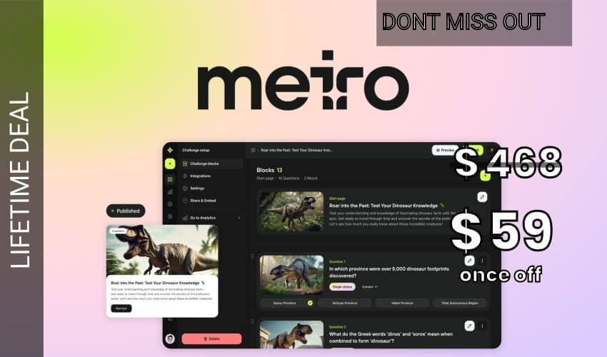Meiro Lifetime Deal for $59