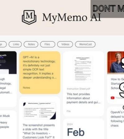 MyMemo Lifetime Deal for $39
