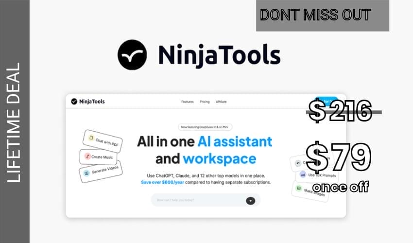 NinjaTools Lifetime Deal for $79