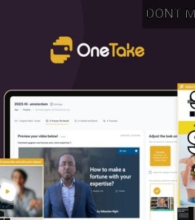OneTake AI Lifetime Deal for $69
