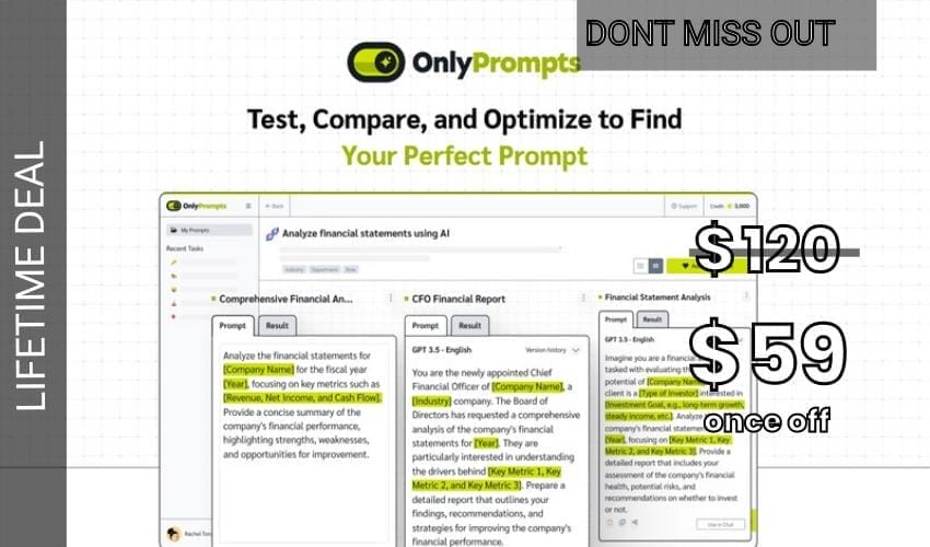 OnlyPrompts Lifetime Deal for $59