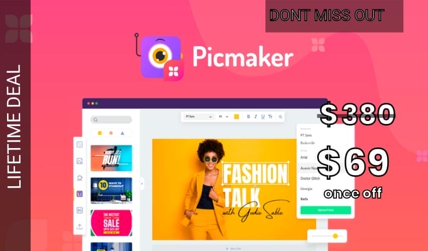 Picmaker Lifetime Deal for $69