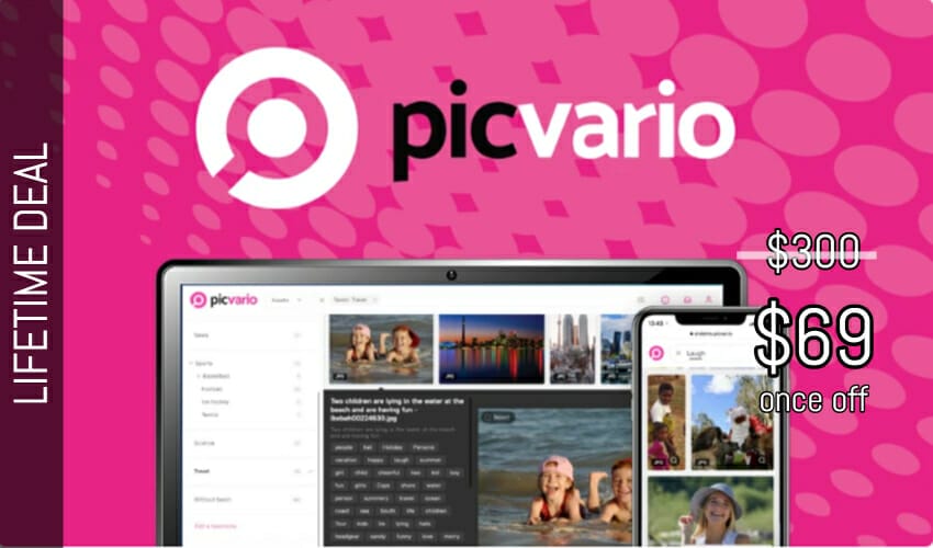 Picvario Lifetime Deal for $69