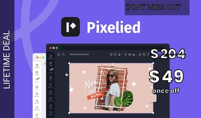Pixelied Lifetime Deal for $49