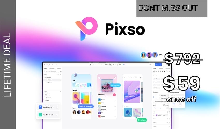 Pixso Lifetime Deal for $59