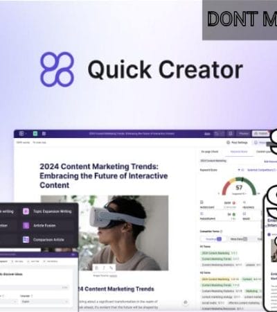 Quick Creator Lifetime Deal for $49