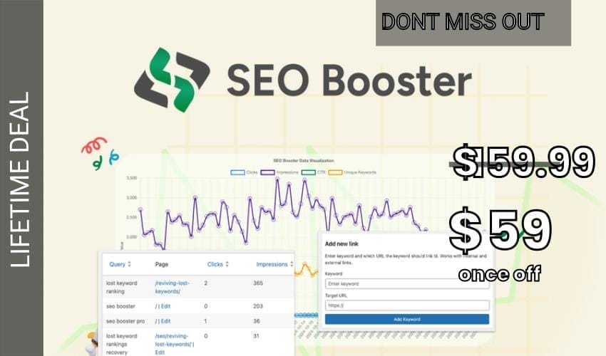 SEO Booster - Plus Exclusive Lifetime Deal for $59