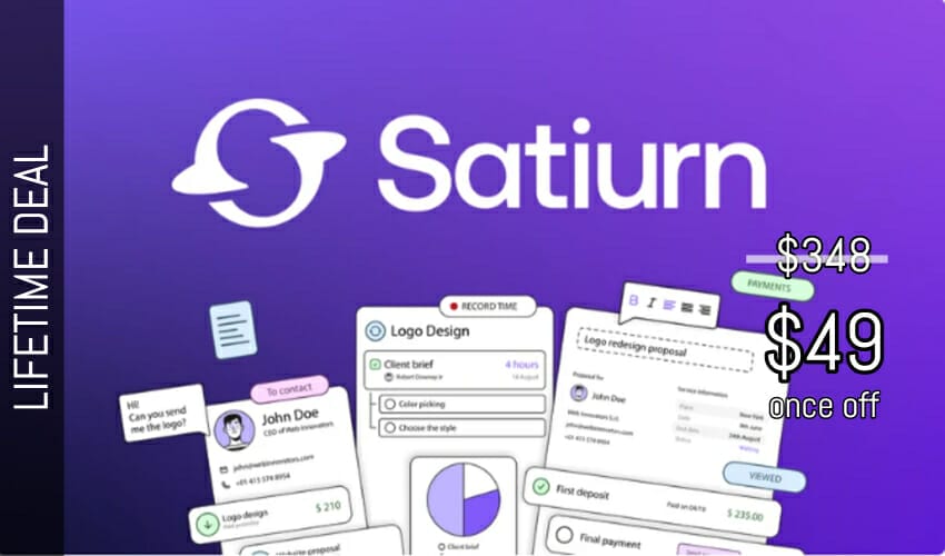 Satiurn Lifetime Deal for $49