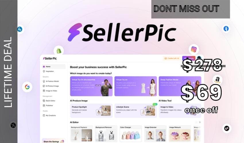 SellerPic Lifetime Deal for $69