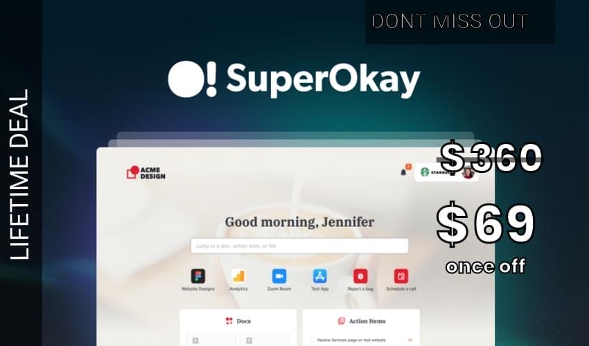 SuperOkay Lifetime Deal for $69