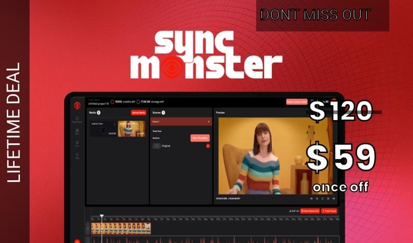 SyncMonster Lifetime Deal for $59