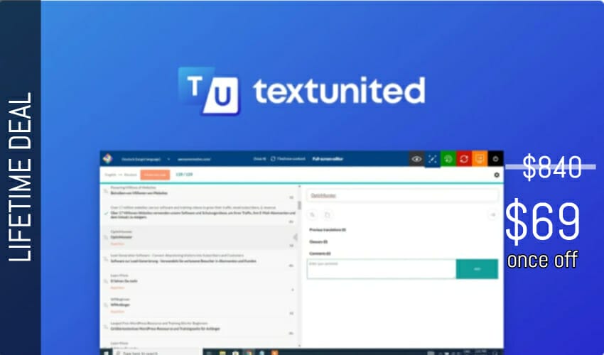 TextUnited Lifetime Deal for $69