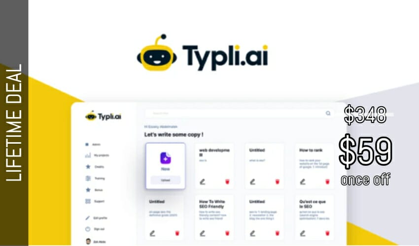 Typli.ai Lifetime Deal for $59