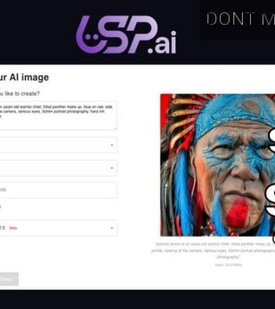 USP.ai - AI Image Generator Lifetime Deal for $97