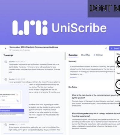 UniScribe - Plus Exclusive Lifetime Deal for $39