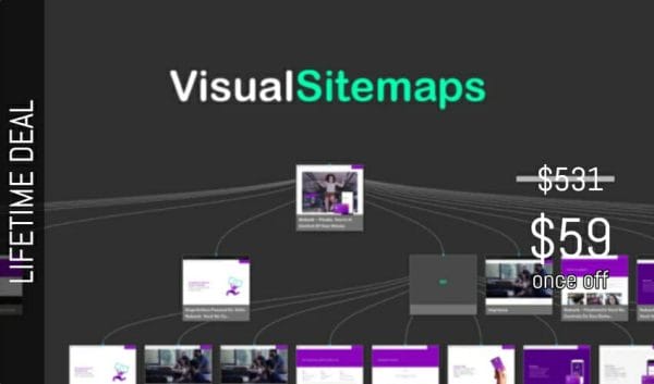 VisualSitemaps Lifetime Deal for $59