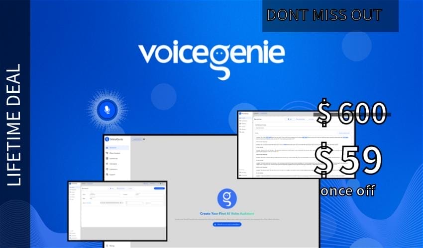 VoiceGenie Lifetime Deal for $59