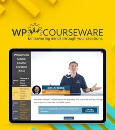 WP Courseware Lifetime Deal for $39