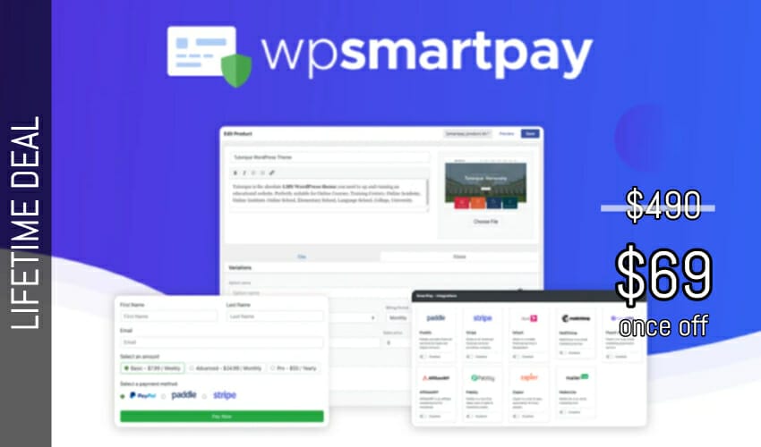 WPSmartPay Lifetime Deal for $69