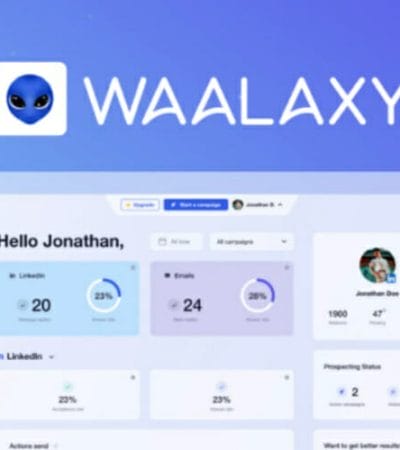Waalaxy Lifetime Deal for $59